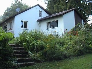 House viewed from bottom garden