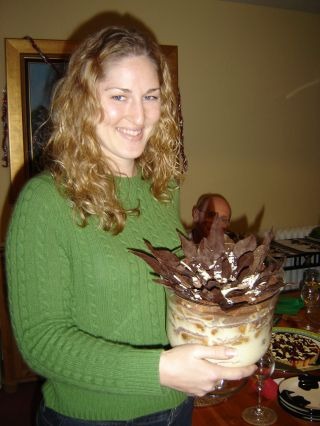 Tesha brought the desert for Christmas lunch